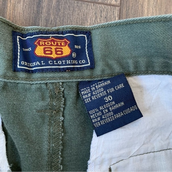 Vintage Route 66 high waisted bermuda shorts - Picture 6 of 10